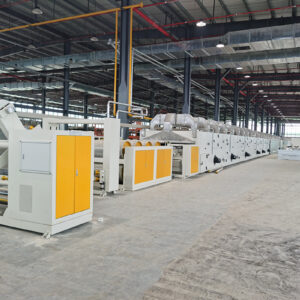 PU Dry Process Synthetic Leather Production Line