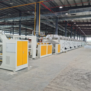 PVC Dry Process Synthetic Leather Production Line